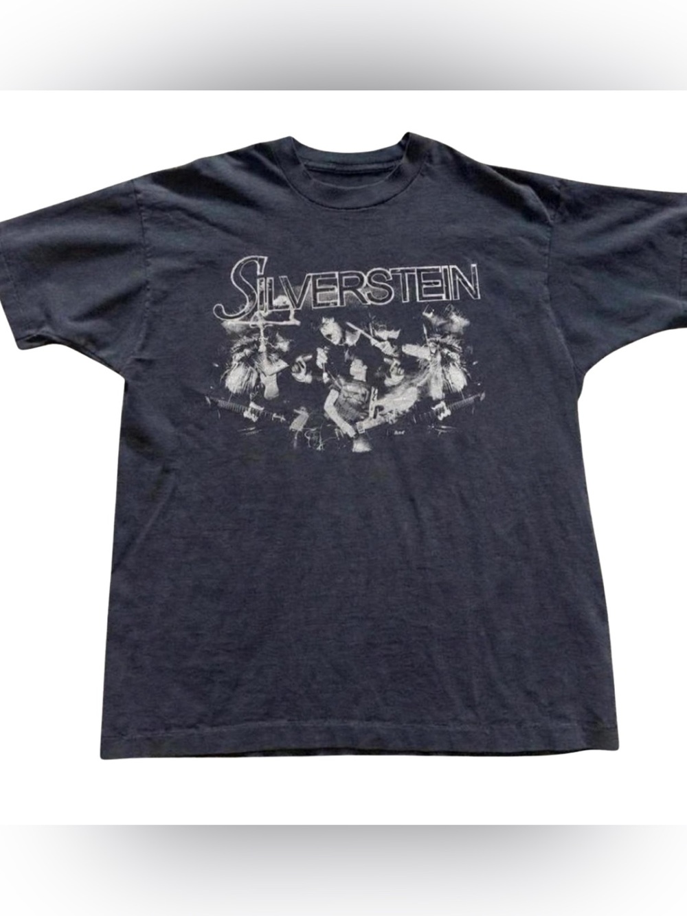Silverstein Band Graphic T-Shirt - Men's Black Crew Tee
